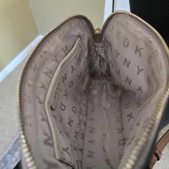 DKNY Brown and Tan Crossbody Bag - Picture 4 of 4